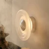 Tom Dixon LED-væglampe Press Sphere Mini, frostet Ø 22 cm