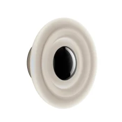 Tom Dixon LED-væglampe Press Sphere Mini, frostet Ø 22 cm