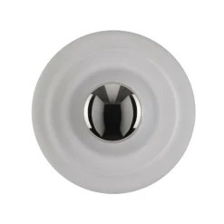 Tom Dixon LED-væglampe Press Sphere Mini, frostet Ø 22 cm
