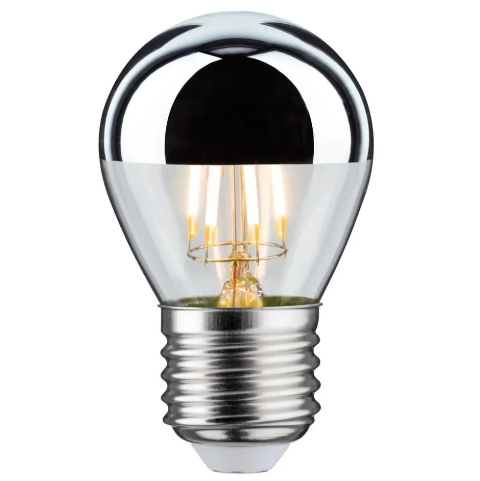 topforspejlet LED-pære E27 dråbe 827 4,8 W 360 lm