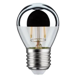 Topforspejlet pære E27 drop 827silver 2,6W