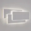 Topmoderne LED væglampe Edge i hvid