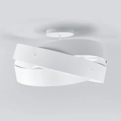Tornado - smukt designet loftslampe i hvid