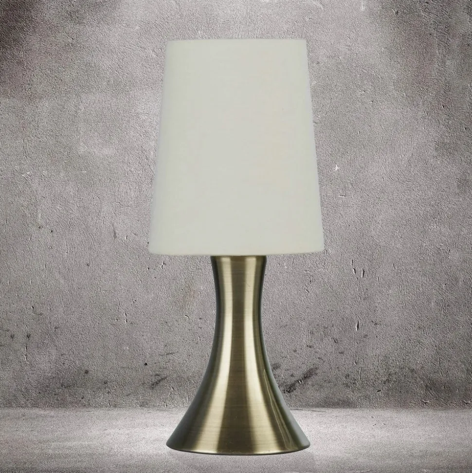 Touch 3922 bordlampe, antik messing