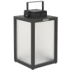 Tradition LED-solcellelanterne, antracit, højde 40 cm