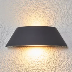 Trapezformet LED-udendørsvæglampe Glen med IP65