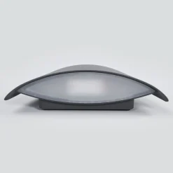 Trapezformet LED-udendørsvæglampe Glen med IP65
