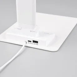 Travis LED-bordlampe, hvid, CCT, dæmpbar, touch, USB