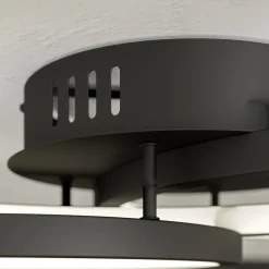 Trio WiZ Aaron smart LED-loftlampe, antracit
