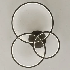 Trio WiZ Aaron smart LED-loftlampe, antracit