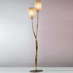 Tulipano gulvlampe med scavo-glas