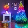 Twinkly Music Set lyskæder sort 600 RGB