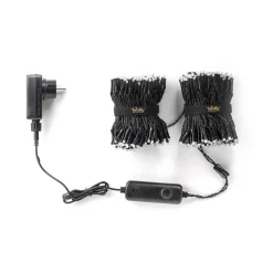 Twinkly Music Set lyskæder sort 600 RGB