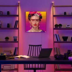 Twinkly RGB-firkanter sort IP20 1 udvidelse