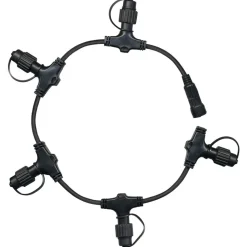 Udbyg.kabel, ring m. 5muligheder, System 24