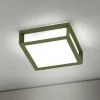 Udendørslampe Henry, grøn, trykstøbt aluminium, E27, IP44