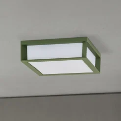 Udendørslampe Henry, grøn, trykstøbt aluminium, E27, IP44