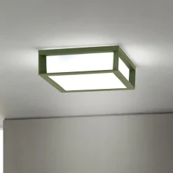 Udendørslampe Henry, grøn, trykstøbt aluminium, E27, IP44
