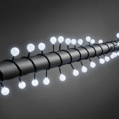 Udendørs - LED-lyskæde Kugle 80 lysk.
