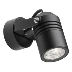 5019 udendørs LED-spot, sort, IP54