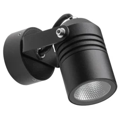 5019 udendørs LED-spot, sort, IP54