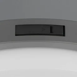 Udendørs LED-væglampe Bermejo, rund, sensor, CCT, antracit