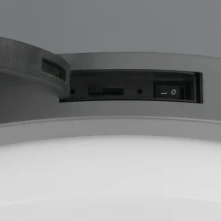Udendørs LED-væglampe Bermejo, rund, sensor, CCT, antracit
