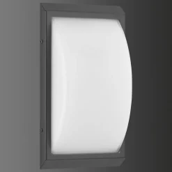 053 udendørs LED-væglampe bevægelsessensor, grafit