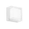 udendørs LED-væglampe BLOCK, hvid, bredde 16 cm plast, CCT