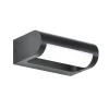 Udendørs LED-væglampe CMD 9052, bredde 18 cm, antracit, IP65