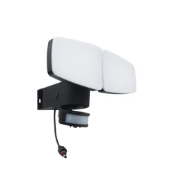 Udendørs LED-væglampe Duplex, 2 lyskilder, hjørnemontering