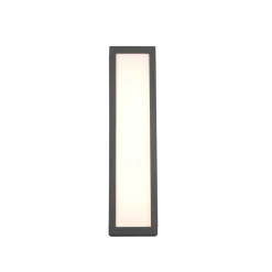 Udendørs LED-væglampe Fuerte, antracit, aluminium, IP54