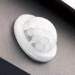 Udendørs LED-væglampe Ginger, sensor, antracit, IP54