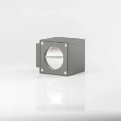 Udendørs LED-væglampe Jarno, antracit, sæt med 2, metal, 9 cm