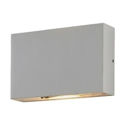 Udendørs LED-væglampe Katla af aluminium