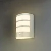 Udendørs LED-væglampe 3793014, kromfarvet, dæmpbar, IP44