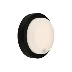 Udendørs LED-væglampe 3765015, sensor, sort