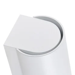 Udendørs væglampe CAN, hvid, 1 lyskilde, Ø 8 cm, IP65, metal, GU10