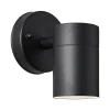 Udendørs væglampe Jandy down, fast, sort, metal, GU10