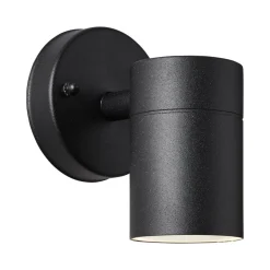 Udendørs væglampe Jandy down, fast, sort, metal, GU10