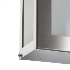 Udendørs væglampe med sensor Aqua Legendo Mini, stål