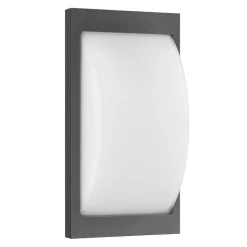 Udendørs væglampe 069SEN, sensor, grafit, 33 cm, E27
