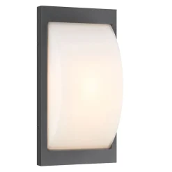 Udendørs væglampe 069SEN, sensor, grafit, 33 cm, E27