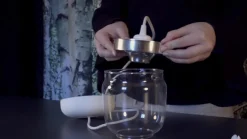 UMAGE Acorn hængelampe 1 lyskilde rav messing
