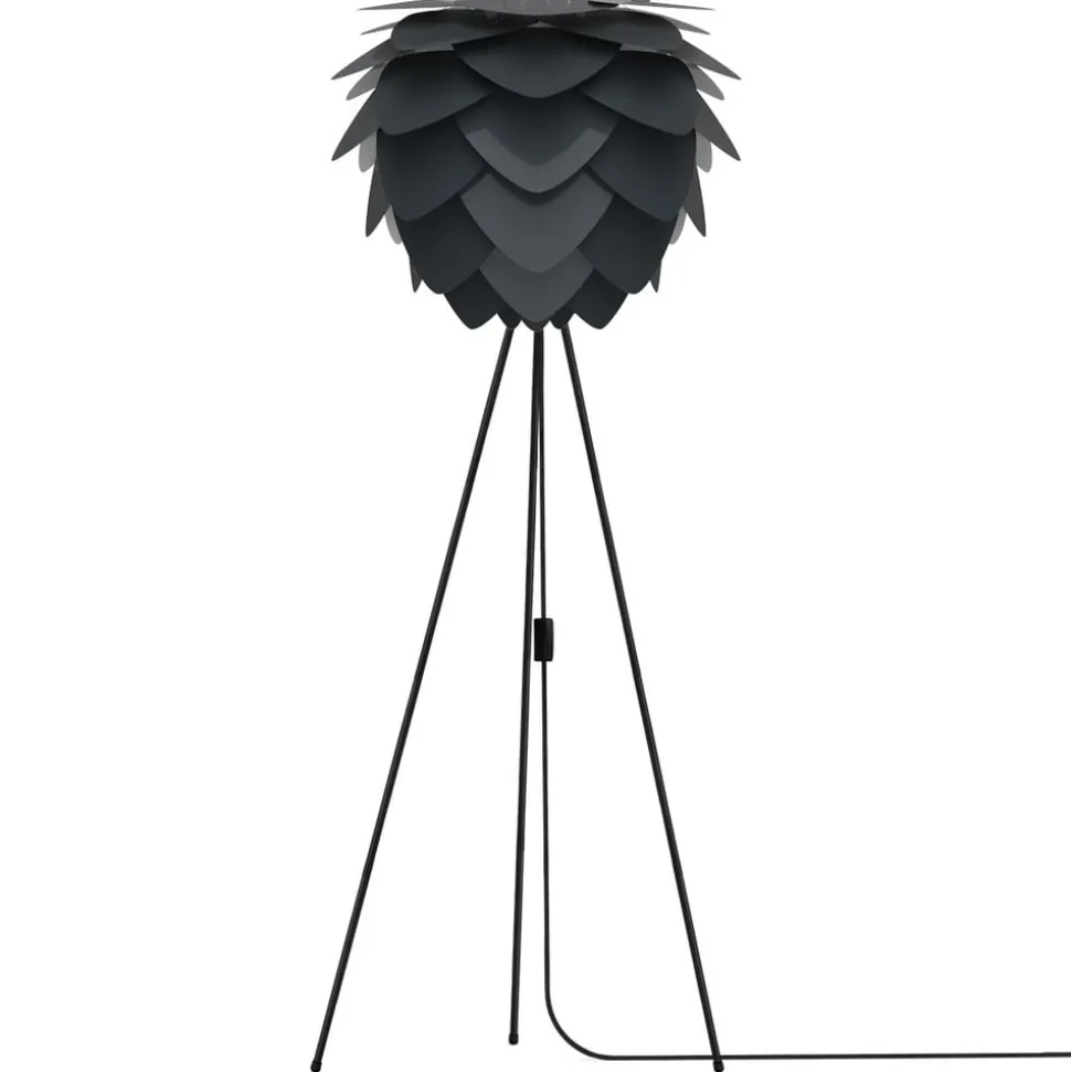 UMAGE Aluvia medium gulvlampe antracit