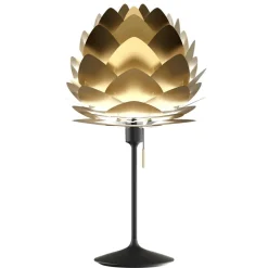 UMAGE Aluvia mini bordlampe messing/sort