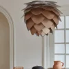 UMAGE Aluvia mini hængelampe, børstet bronze
