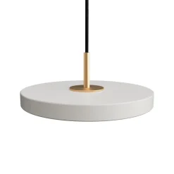 UMAGE Asteria MicroV2 hængelampe, dæmpes, lysegrå