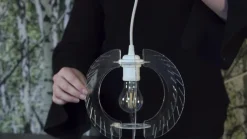 UMAGE Carmina medium hængelampe, hvid