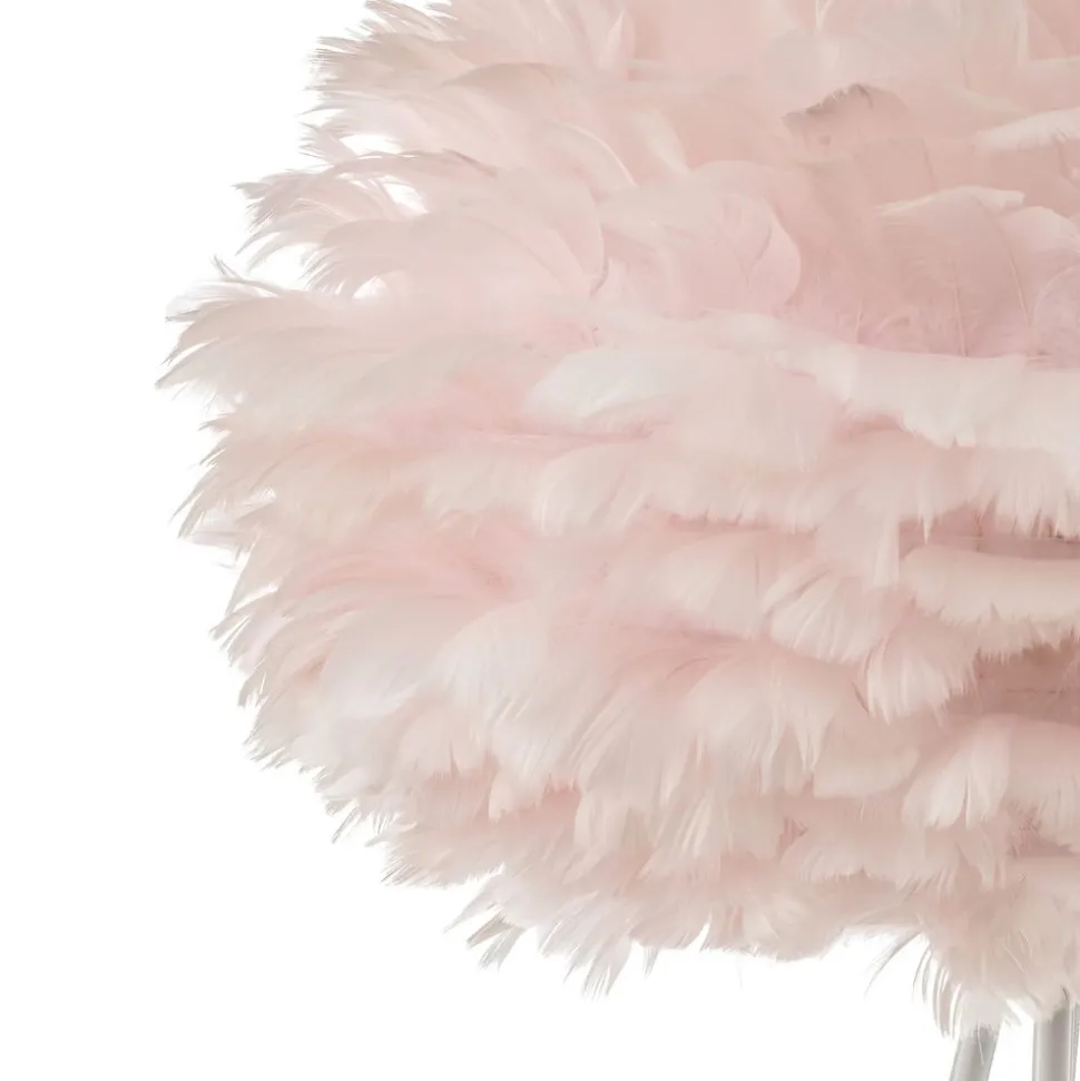 UMAGE Eos Medium gulvlampe rosa, hvid trefod
